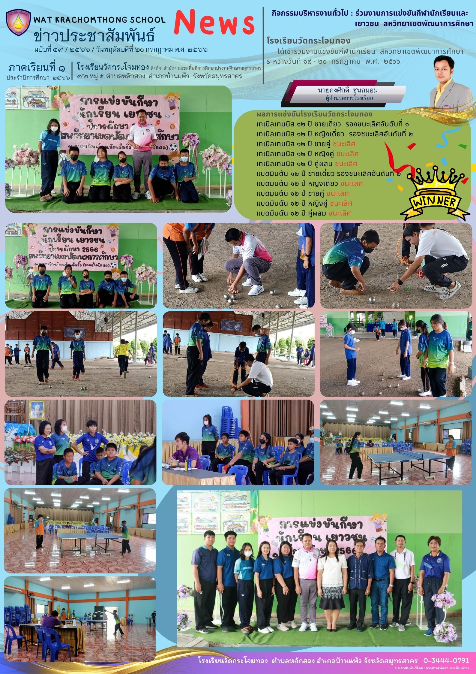 Newsleter59 เทอม 1.66 21 กค.66