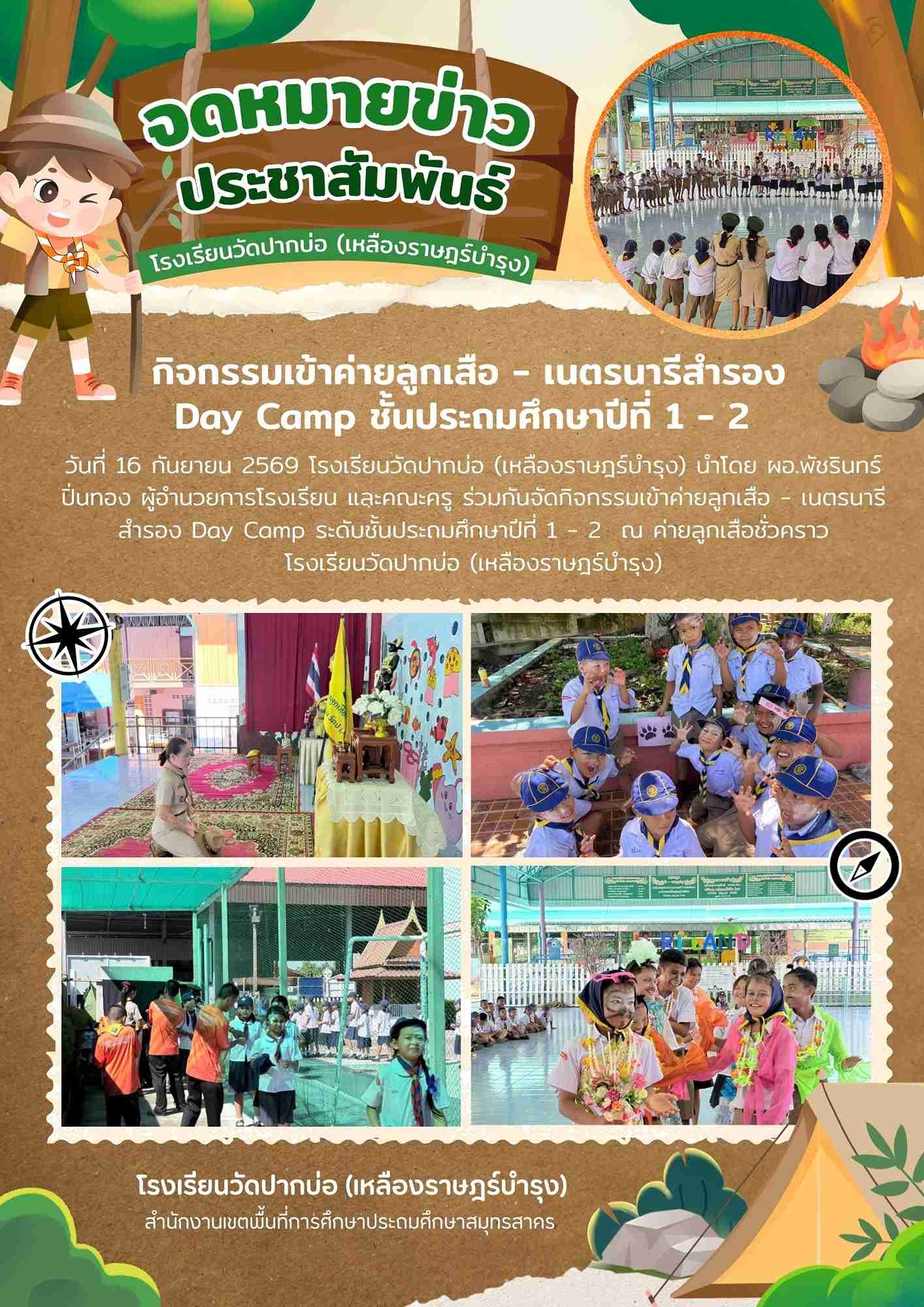 จดหมายข่าวค่ายลูกเสือสำรอง 1