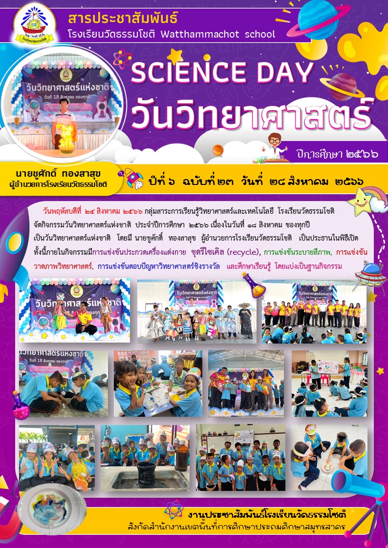 ปีที่ 6.23 วันวิทยาศาสตร์ แก้ 2